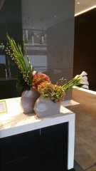Reception flower arrangements